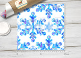 Snowflakes Patterned HTV 1041
